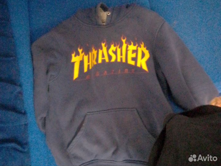 Кофта thrasher возможен обмен