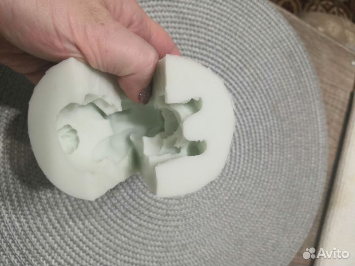 Самодельные силиконовые формы для мыла