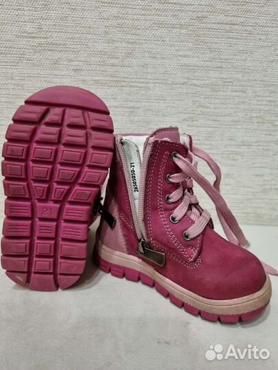 Ботинки для девочки 21р
