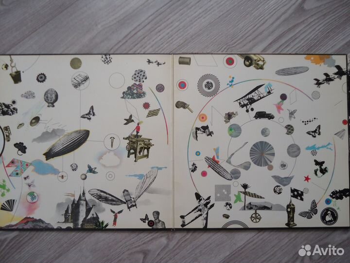 LED Zeppelin винил 1, 3, 7 альбомы