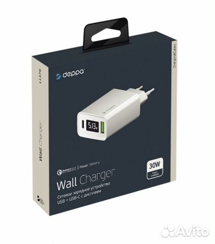 Зарядное устройство Deppa 30W