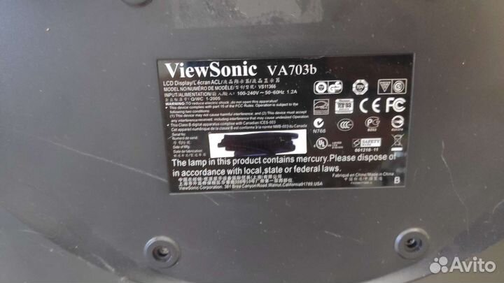 Монитор Viewsonic