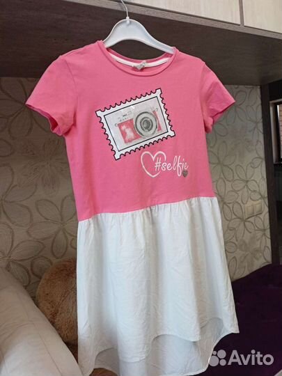 Платье для девочки рост 140