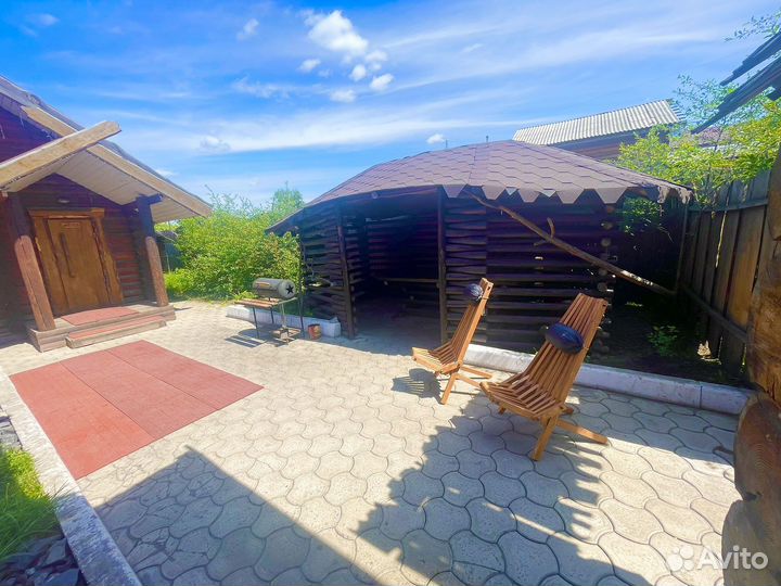 Аренда беседки с бассейном