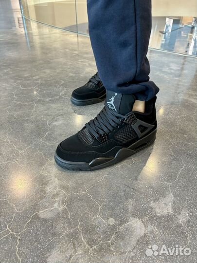 Nike air jordan 4 black cat