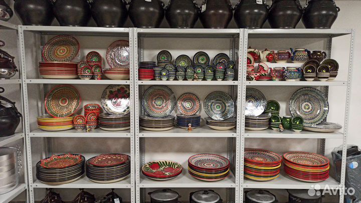 Узбекская посуда, казаны