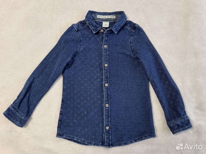 Джинсовая рубашка scotch&coda 104