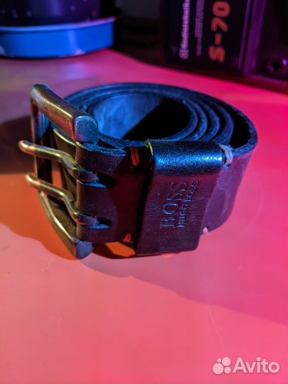 Ремень мужской hugo boss оригинал 90е