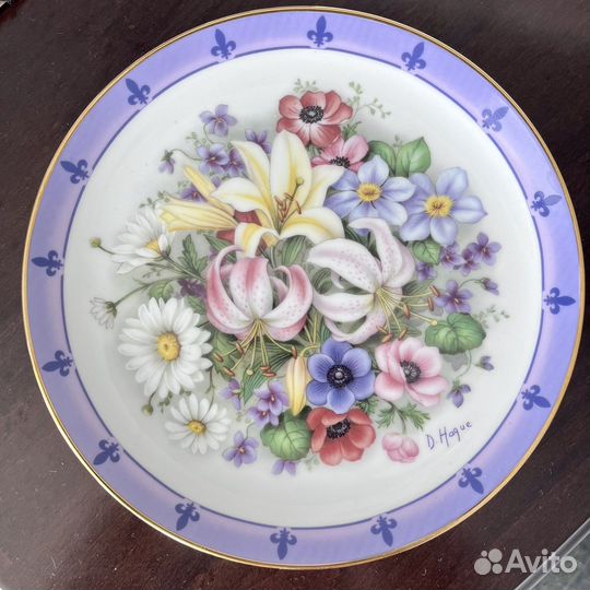 Тарелка декоративная франция коллекционная