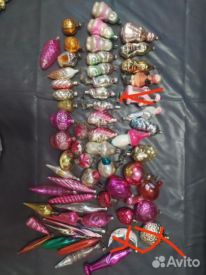 Елочные игрушки СССР