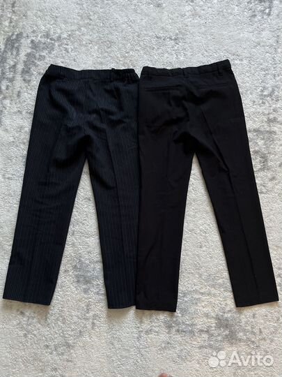 Брюки школьные для мальчика пакетом 146