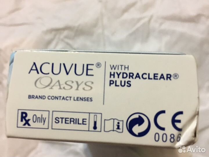 Линзы контактные acuvue oasys двухнедельные