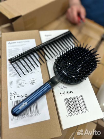 Расчёска Dyson 2в1