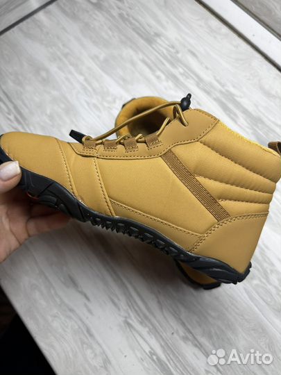 Утепленные ботинки barefoot на стопу 22,5 см