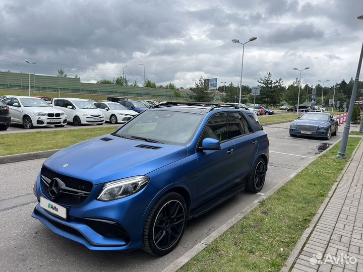 Mercedes-Benz GLE-класс AMG 5.5 AT, 2018, 101 000 км