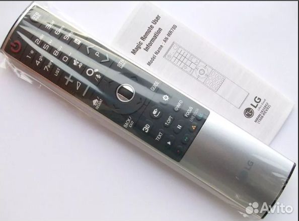 Пульт LG magic motion AN-MR700 серебро AKB75455601