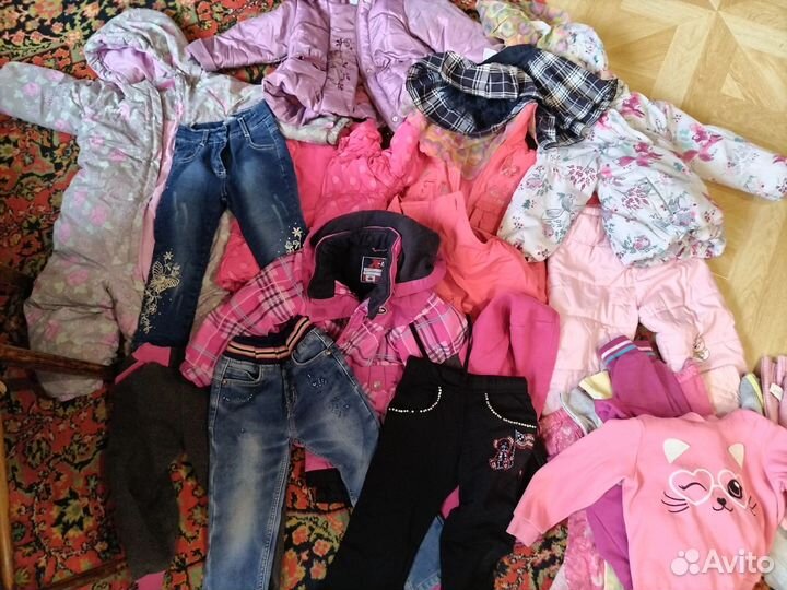 Отдам вещи на девочку