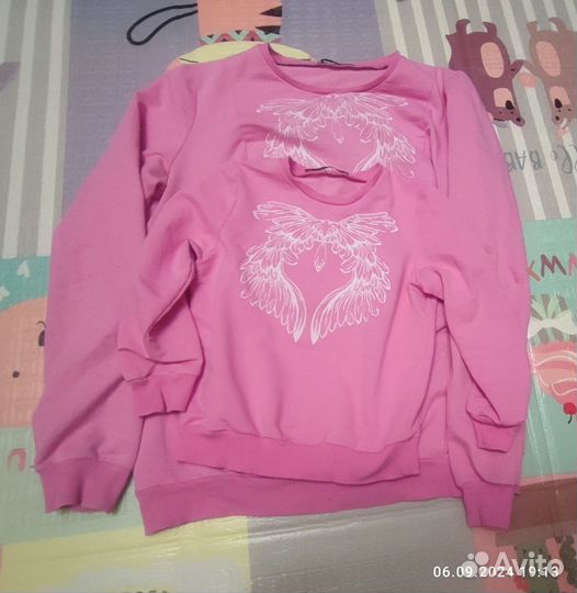 Фэмили лук мама дочка кофты 44-46, 104