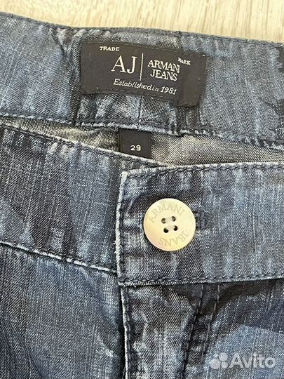 Джинсы летние Armani jeans