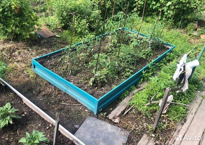 Грядка оцинкованная 1м х 1м х 32см