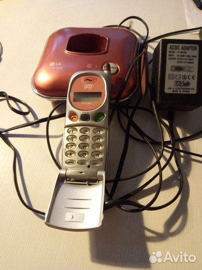 Радиотелефон LG-Nortel GT-9140 вес трубки 213 гр Р