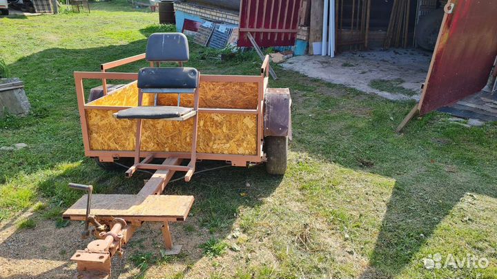 Прицеп для мотоблока самодельный