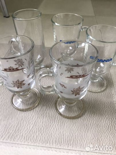 Стаканы рюмки
