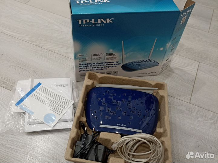 Wi fi роутер tp link TD-W8960N