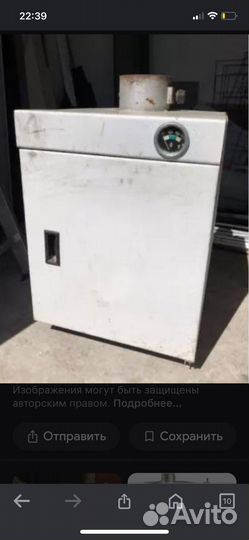 Котел отопительный бытовой с водяным контуром Терм