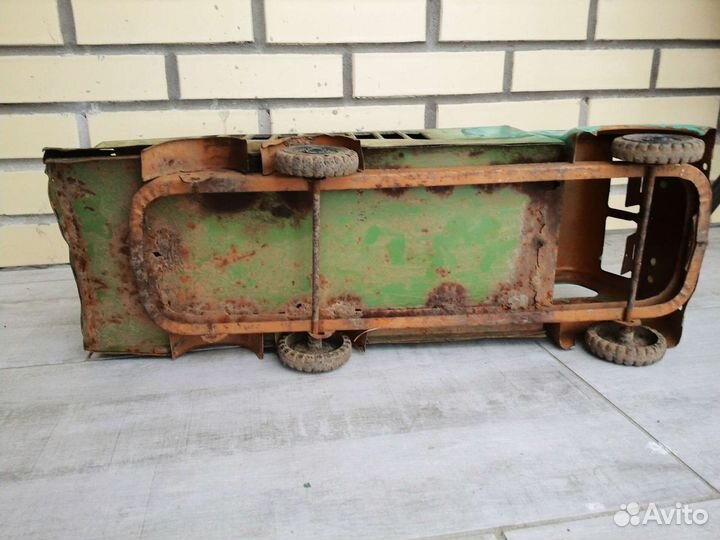 Машина железная большая СССР зоопарк