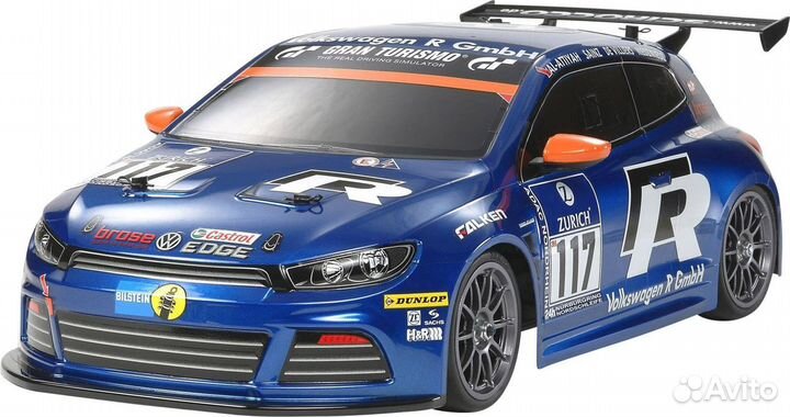 Кузов для rc модели Volkswagen Scirocco GT24