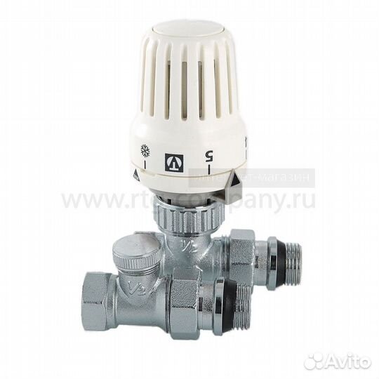 Комплект термостатический прямой 1/2