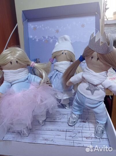 Интерьерная кукла ручной работы