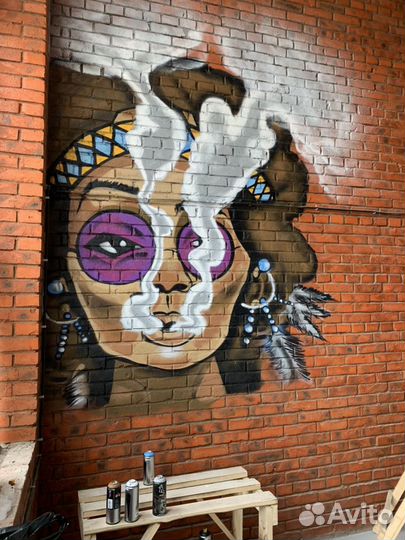 Граффити оформление, роспись помещений