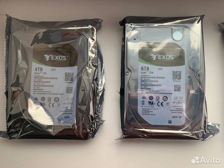 Жесткий диск Seagate Exos 4Tb