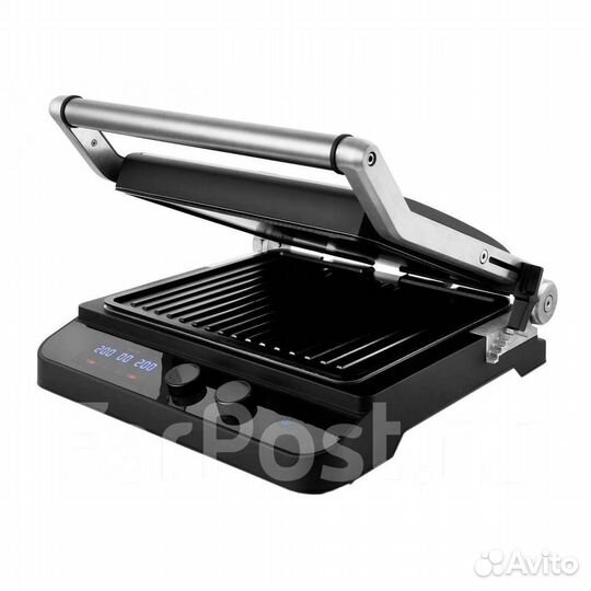 Электрогриль Kitfort кт-1636 Серебристый