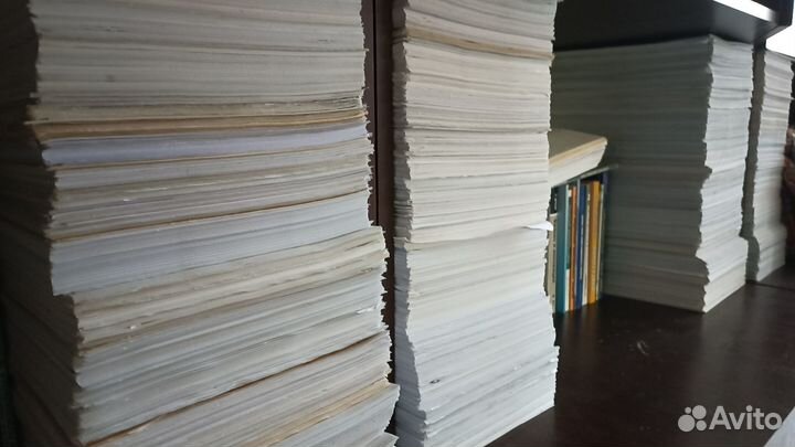 Бумага для печати б/у с одной стороны