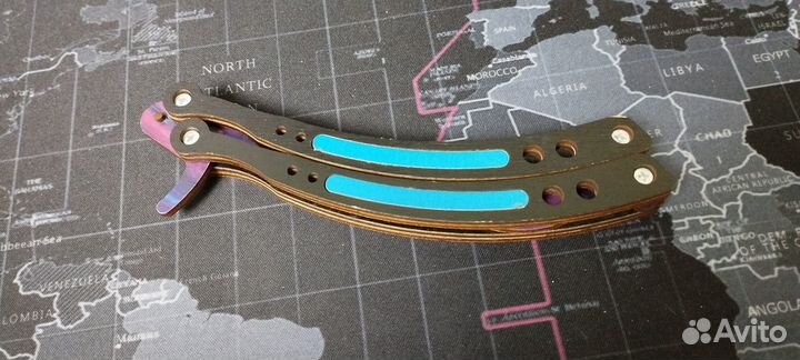 Деревянный нож бабочка CS GO