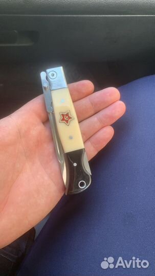 Нож финка нквд складная
