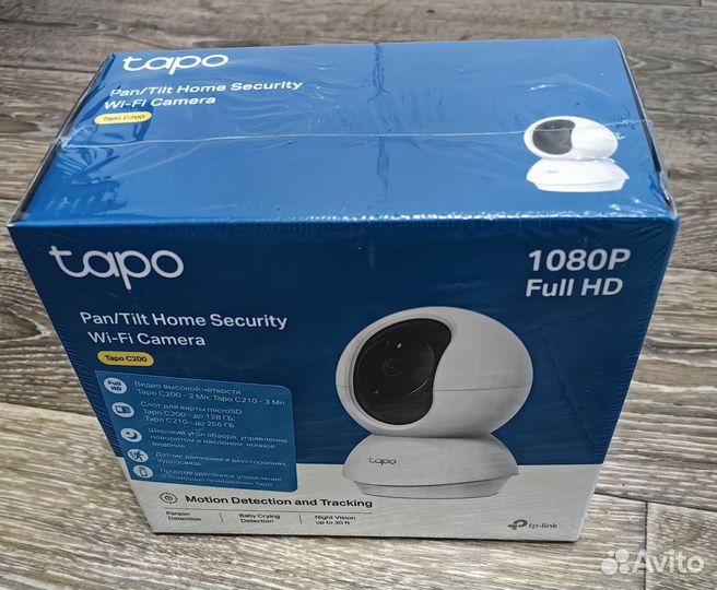 Wi-Fi камера видеонаблюдения Tapo C200 (новая)