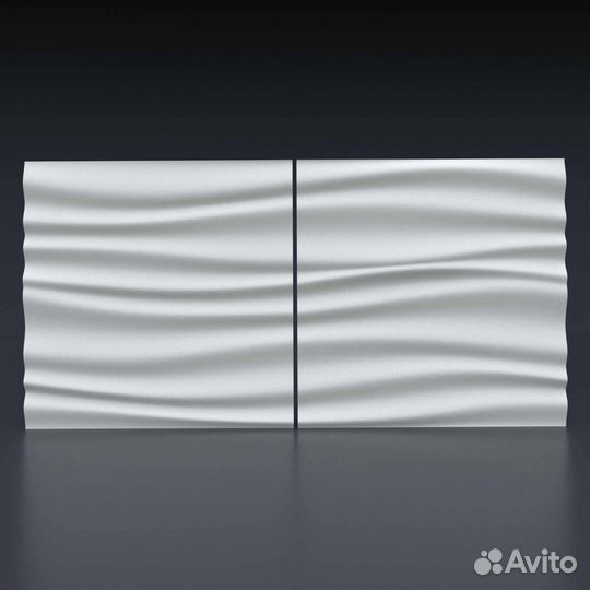 Гипсовая 3D панель 