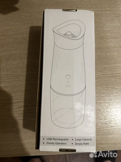 Мельница для специй электрическая USB