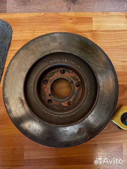 Тормозные диски передние Subaru