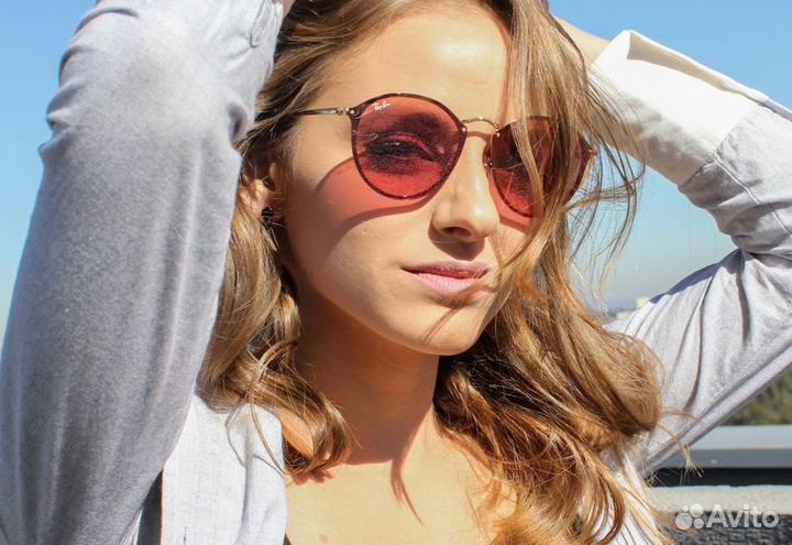 Солнцезащитные очки Ray Ban 3574N Blaze Round