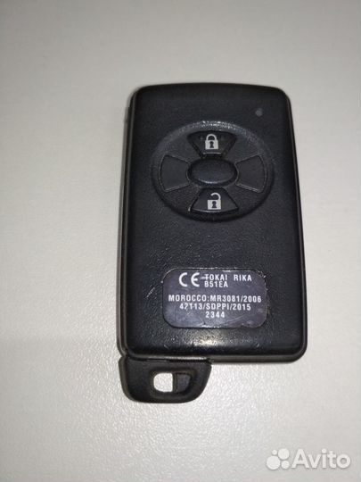 Ключ smart, смарт, Тойота, Toyota