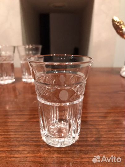 Хрустальные рюмки « Дятьковский хрусталь «новые