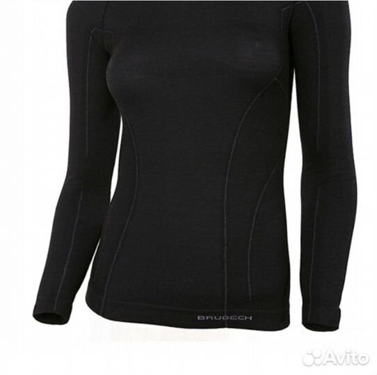 Термокофта Brubeck Wmn Active Wool Black