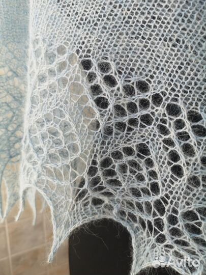 Шаль вязаная