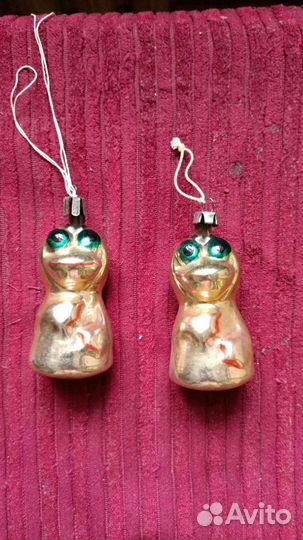 Елочные игрушки СССР