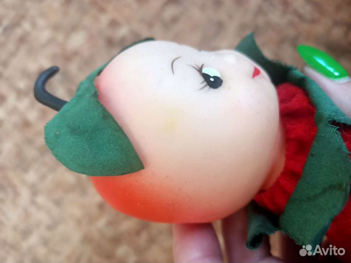 Пупс редкий винтаж фрукт